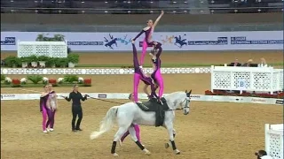 CVI Doha 2015 - Team Lütisburg - Free Style Round2 - Swiss Vaulters