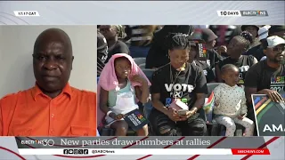 Elections  2024 | New parties draw big numbers at rallies: Dr Levy Ndou