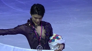 GPF-torino 2019/12/8 Men Victory Ceremony　Yuzuru Hanyu