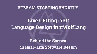 Live CEOing Ep 731: Language Design in the Wolfram Language [ExprStruct, Longest+Shortest, and More]