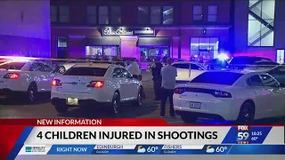 Violent weekend leaves children and adults wounded by gunfire across Indianapolis