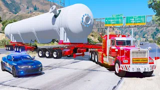 Hauling Biggest Oversize Load in GTA 5 RP