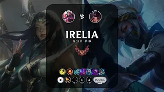 Irelia Mid vs Akali - KR Grandmaster Patch 12.23