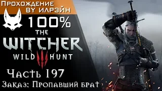 The Witcher 3: Wild Hunt - Часть 197, Заказ: Пропавший брат