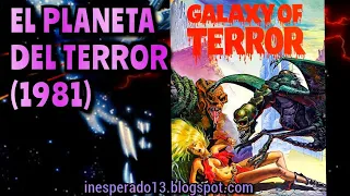 EL PLANETA DEL TERROR (1981) 🔴 VISITA NUESTRO BLOG 👇 VIAJE A LO INESPERADO