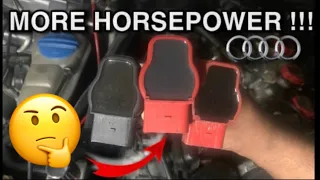 (AUDI) DOES AUDI R8 COILS GIVE YOU MORE HORSEPOWER?