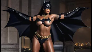 KI - AI generated Rihanna as Batgirl Part 1