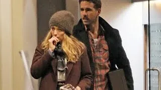 Blake Lively And Ryan Reynolds (2014) - Drop By His Mom's Home For Yummy Cake