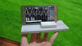 Making a smart and cheap oscilloscope | Have this portable oscilloscope in your pocket