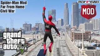 GTA 5 Spider-Man Mod || How To Install Spider-Man Mod In GTA 5 PC