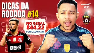 [TIME PARA MITAR] DICAS ESCALAÇÃO #14 RODADA | CARTOLA FC 2021
