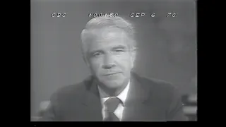 CBS News Broadcast: Four Planes Hijacked, Passengers Held Hostage, Dawson's Field (Sep. 6, 1970)