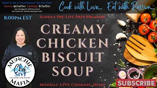 Prep Day for Creamy Chicken Biscuit Soup: Making the stock