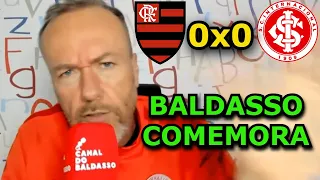 REAÇÃO FABIANO BALDASSO FLAMENGO 0X0 INTER