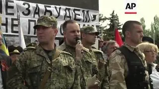 Events in Kiev and Slovyansk as Ukraine marks Victory Day