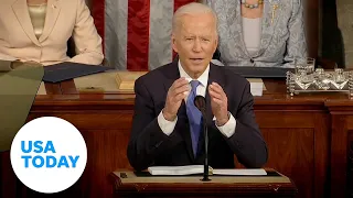 Biden addresses Congress in historic night with Pelosi and VP Harris | USA TODAY