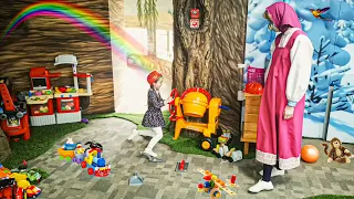 👸 Анна и папа - Игровая комната с игрушками - Playroom with toys