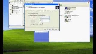 Partition and Format a drive with Windows XP