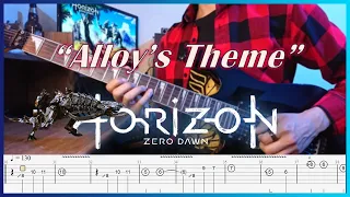 【TABS】Horizon Zero Dawn / Forbidden West - Aloy's Theme (Rock Cover) | Luis Téllez Music