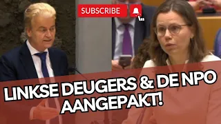 Wilders pakt Bikker & de NPO aan! 'Ik wil die eenzijdige omroep WEG!'