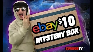 $10 EBAY Mystery Box Challenge Unboxing Haul *CRAZY*