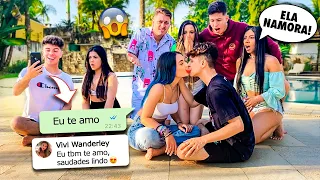 TEVE BEIJO E CASAL REVELADO NO VERDADE OU CONSEQUÊNCIA!! (Ft.Jully,João Caetano, Luiza, Ingrid etc)