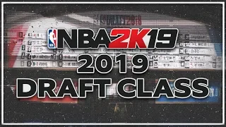 NBA 2K19 - 2019 NBA Draft Class (Most Realistic Faces) (PS4)