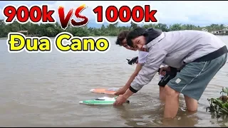 Lâm Vlog - Thử Đua Cano Điều Khiển Từ Xa Giá 950k vs 1050k | FT009 vs FT016