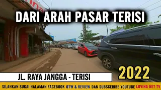 OTW : Jalur Lintas Jalan Jangga Terisi Indramayu