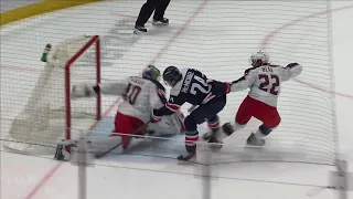 Daniil Tarasov Breakaway Save on Connor McMichael (Dec. 4, 2021)