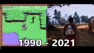 Evolution of King's Bounty (1990 - 2021)