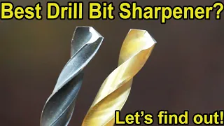 Which Drill Bit Sharpener is Best? Let's find out!  Chicago Electric, Drill Doctor, Bosch, Goodsmann