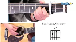 How to Play "The Story" by Brandi Carlile on Guitar