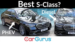 Mercedes-Benz S-Class: S350d diesel vs S580e PHEV