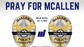 McAllen honors McAllen Police Officers killed in the line of duty
