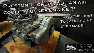 Preston Tucker's ONLY Air Cooled 1948 Tucker Car Engine & Tucker 48 Engine Number One!