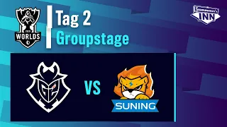 G2 vs SN | Worlds 2020 - Groupstage Tag 2