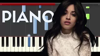 Camila Cabello something's gotta give Give Piano Midi tutorial Sheet app Cover Karaoke