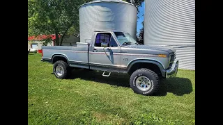 1986 Ford F150 XLT Lariat, 4wd, 5.0, AOD, Bullnose. Owned More Than 20 Years.