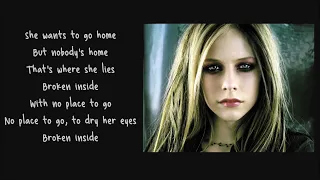 Avril Lavigne - Nobody's Home (Lyrics on screen)