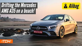 Mercedes AMG A35 Review: Is the baby AMG the real deal? + Drifting the A35 on a beach!