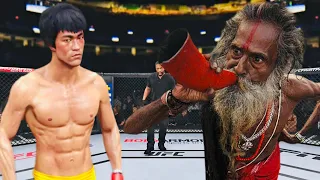 PS5 | Bruce Lee vs. Indian Hermit Sadhu (EA Sports UFC 4)🥊