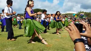 He Mele Inoa O Kalakaua performed by the 3rd Graders of Wilcox Elementary