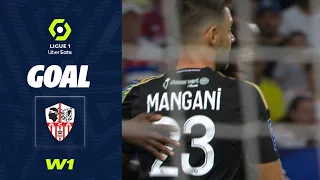 Goal Thomas MANGANI (31' pen - ACA) OLYMPIQUE LYONNAIS - AC AJACCIO (2-1) 22/23