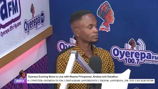 Oyerepa Evening News is Live with Maame Frimpomaa ,Krobea and Oduefour on Oyerepa Radio.||01-03-2023