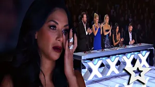 Nicole Scherzinger Cries Over Larisa's Emotional Performance | Australia's Got Talent Final