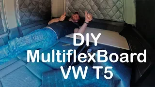 Diy multiflexboard para volkswagen t5 multivan por 100€