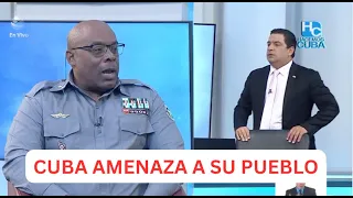 Régimen amenaza en TV Cubana con aplicar cadena perpetua o muerte en caso de protestas masivas