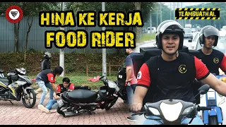 HINA KE JADI FOOD RIDER NI?