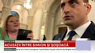 Scandal în Senat, între Șoșoacă și Simion